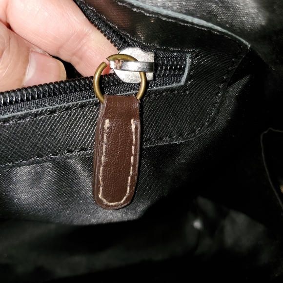 Pulicati Italy Black Leather Saffiano Dome Satchel bag - Picture 13 of 14